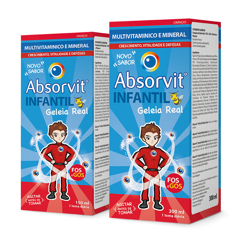 Absorvit Infantil Geleia Real Xarope