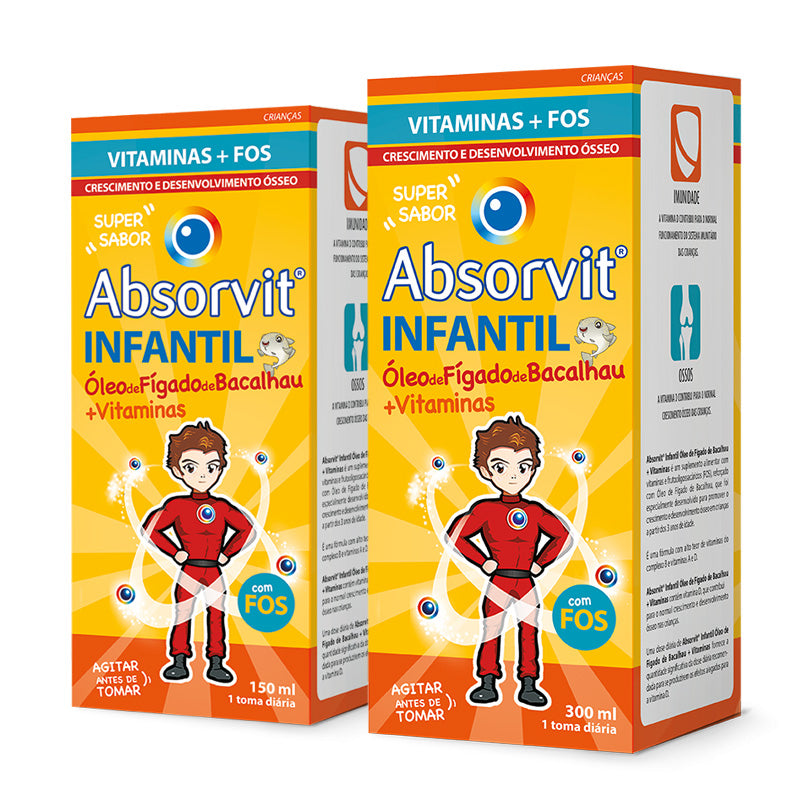 Absorvit Infantil Óleo de Fígado de Bacalhau