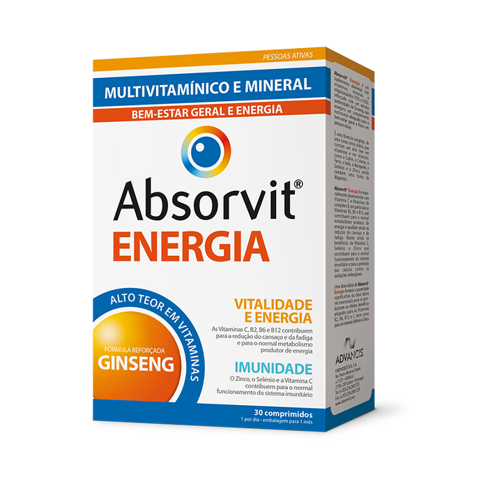 Absorvit Energia 30 comp.