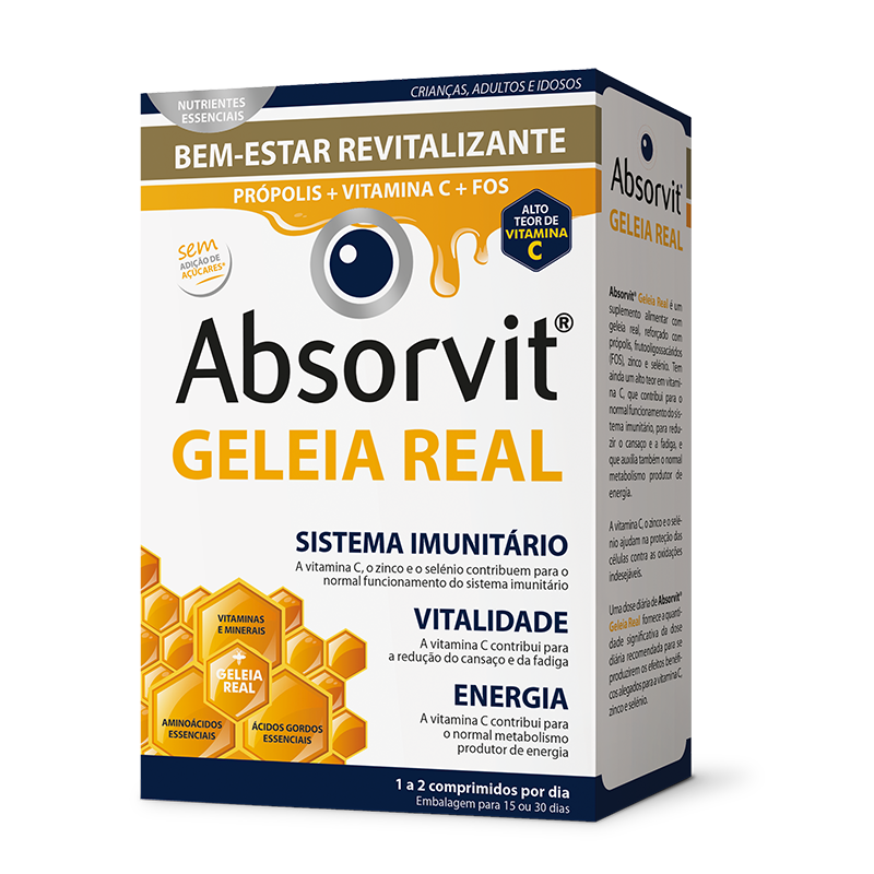 Absorvit Geleia Real 30 comp.