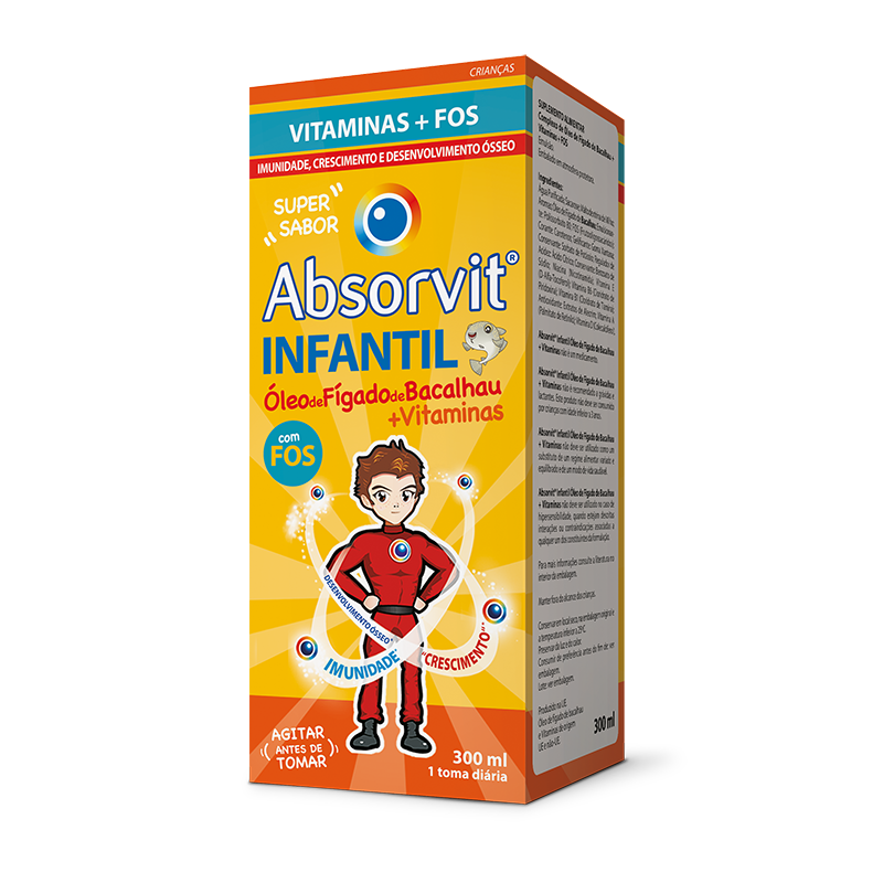 Absorvit Infantil Óleo de Fígado de Bacalhau