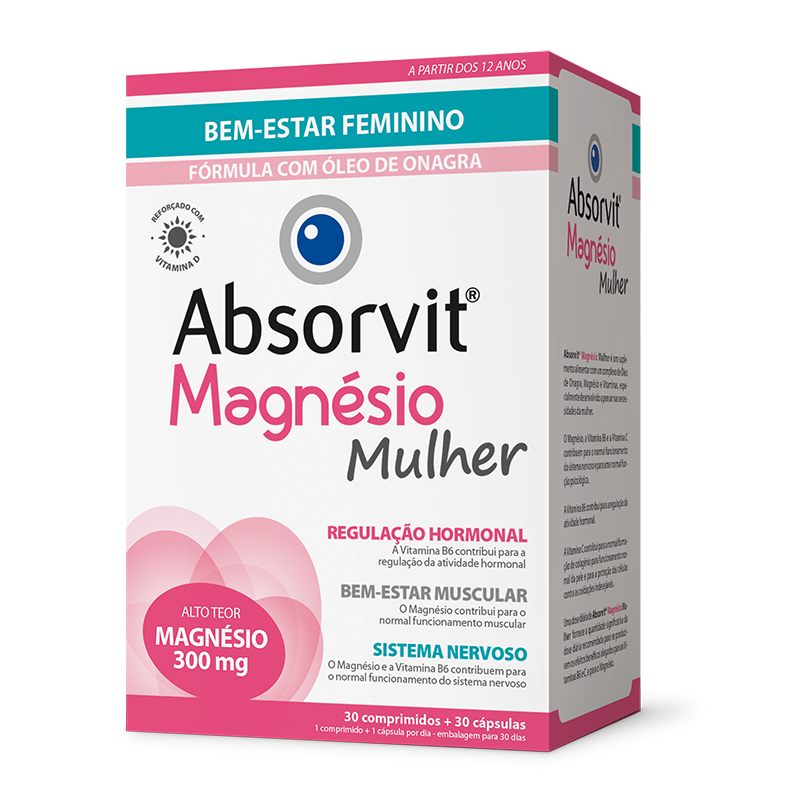 Absorvit Magnesium Woman 30 capsules + 30 tablets