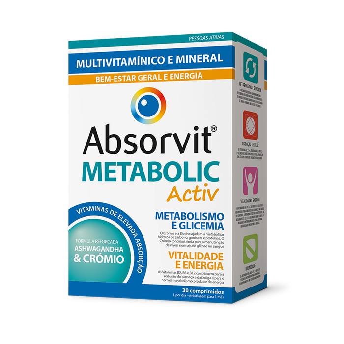 Absorvit Metabolic Activ Comprimidos