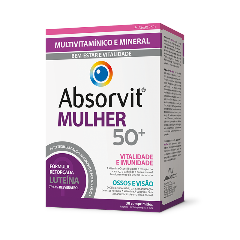 Absorvit Mulher 50+ 30 comp.