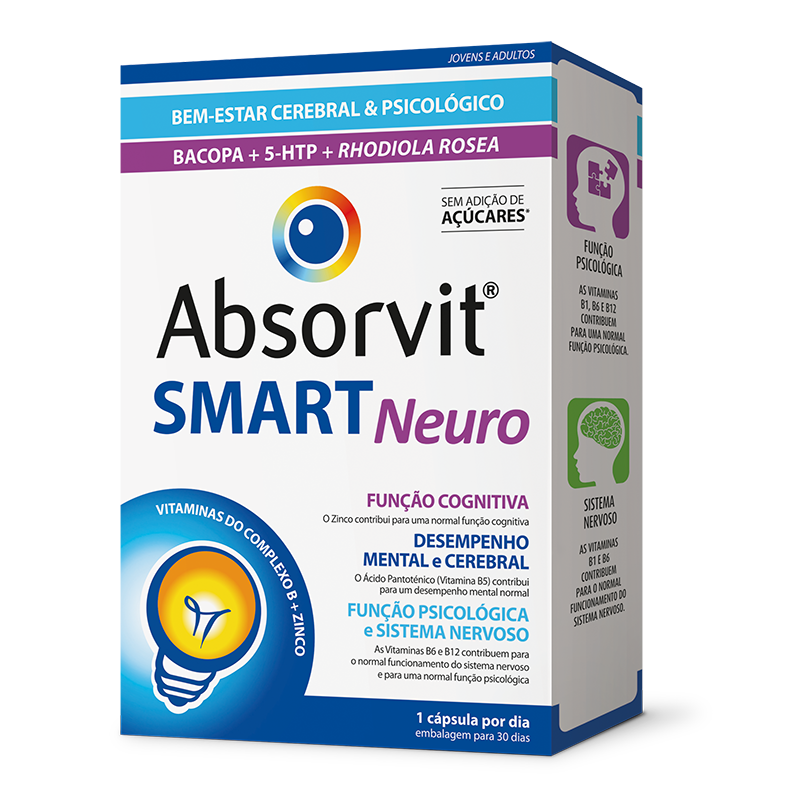 Absorbit Smart Neuro 30 capsules | Pharmacy 24 — Farmácia 24