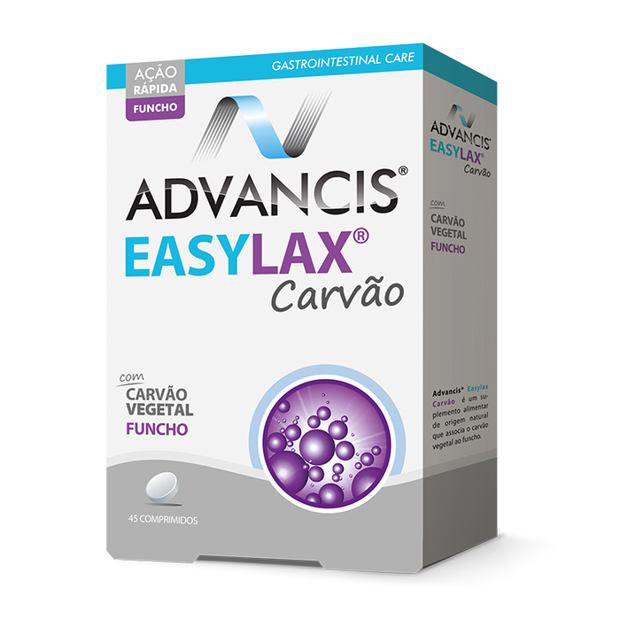 Advancis Easylax Carvão Vegetal + Funcho 45 comp