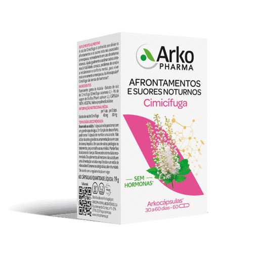 Arkopharma Arkocápsulas Cimicífuga 60cp.