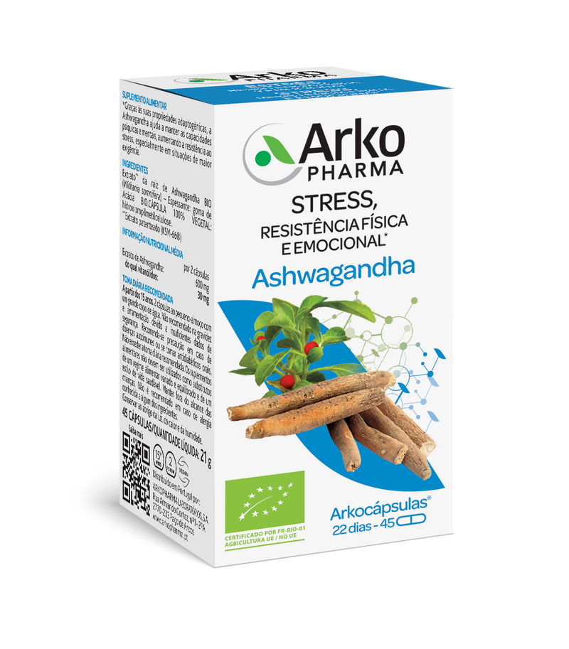 Arkopharma Arkocapsules Ashwaganda BIO 45 capsules