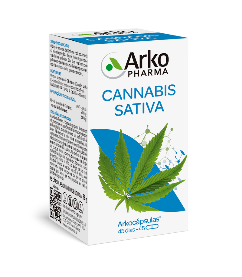 Arkopharma Arkocápsulas Cannabis Sativa 45 cápsulas