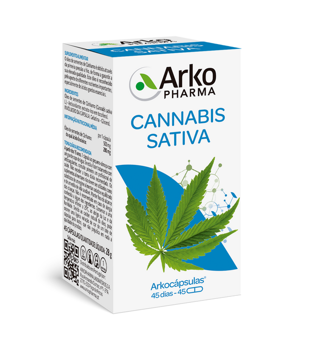 Arkopharma Arkocápsulas Cannabis Sativa 45 cáps