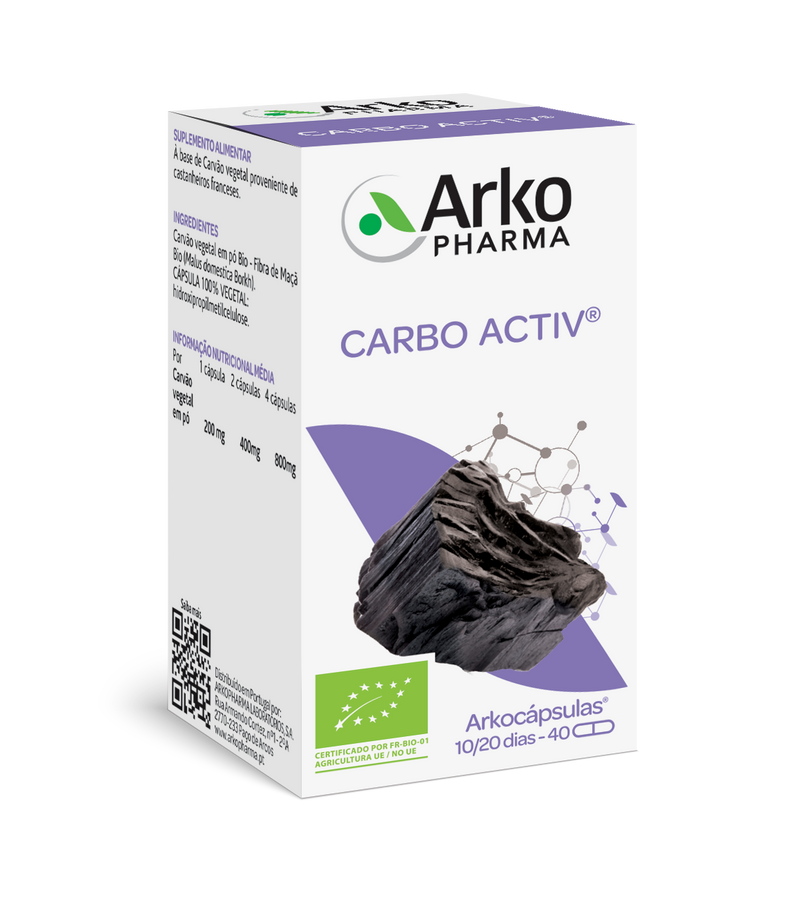 Arkopharma Arkocápsulas Carbo Activ 40 Capsules