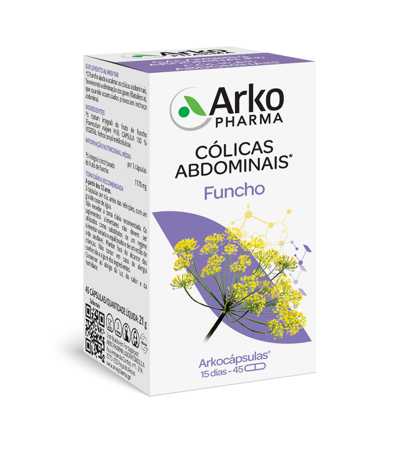 Arkopharma Arkocápsulas Hinojo 45 cápsulas