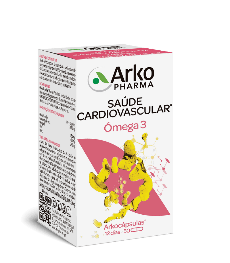 Arkopharma Arkocápsulas Ómega-3 50 Cápsulas