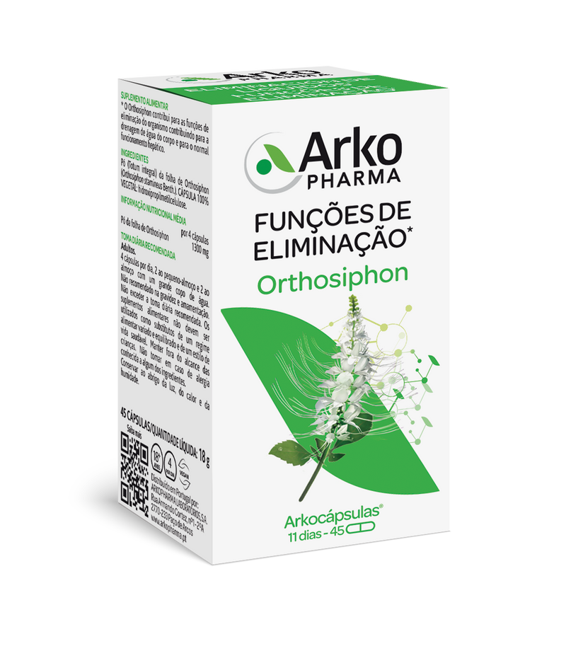 Arkopharma Arkocápsulas Orthosiphon 45 Capsules