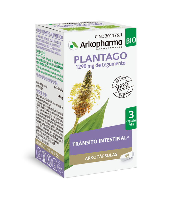 Arkopharma Arkocápsulas Plantago BIO 45 cáps