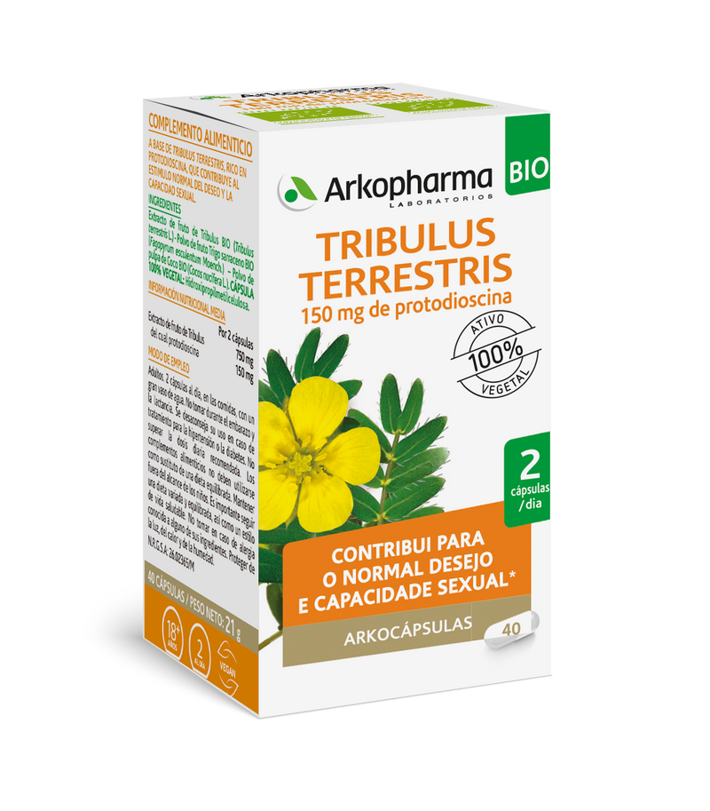 Arkopharma Arkocápsulas Tribulus Terrestris BIO 42 capsules