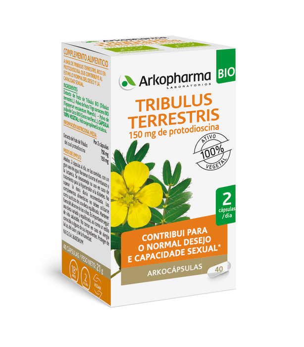 Arkopharma Arkocápsulas Tribulus Terrestris BIO 42 cáps