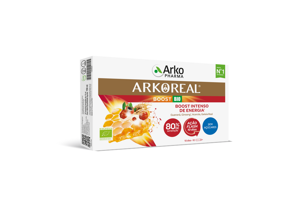 Arkopharma Arkoreal Boost Bio 10 Ampolas