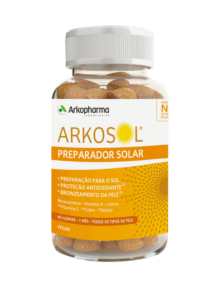 Arkopharma Arkosol Preparador Solar 60 gomas