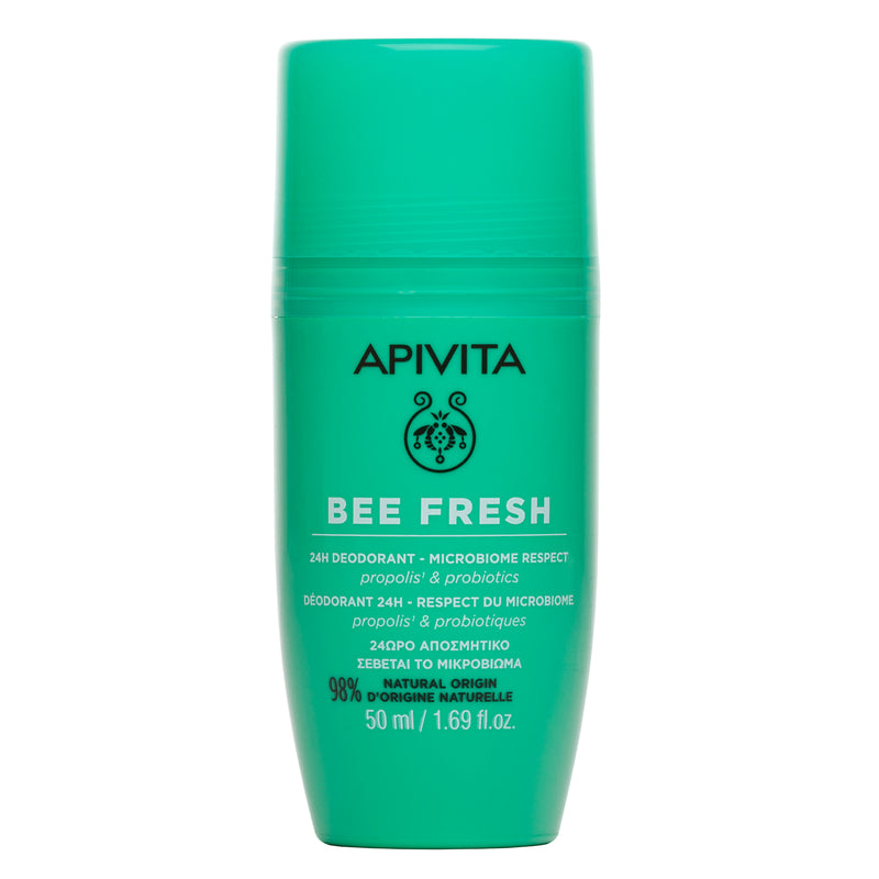 Desodorante roll-on Apivita Bee Fresh Microbiome Respect 50 ml