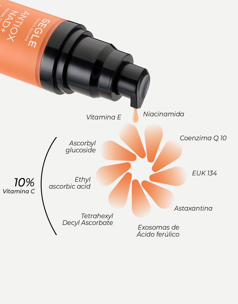 Segle Antiox NAD+ Sérum Facial Antioxidante Vitamina C 30ml