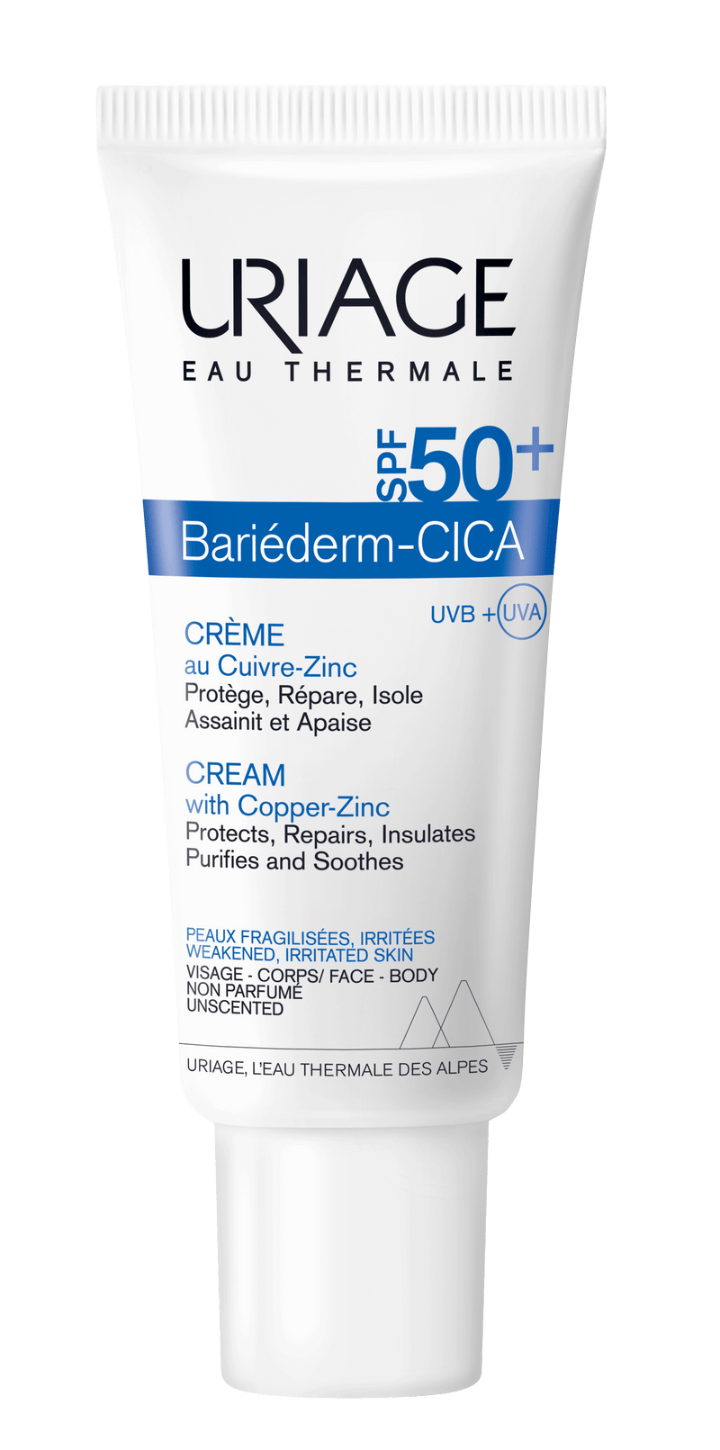 Uriage Bariéderm Cica-Creme SPF50+ 40 ml