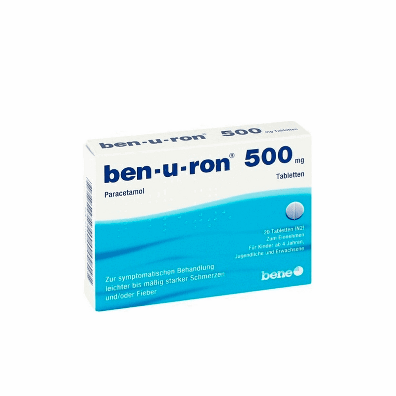 Ben-u-ron 500 mg 20 comp