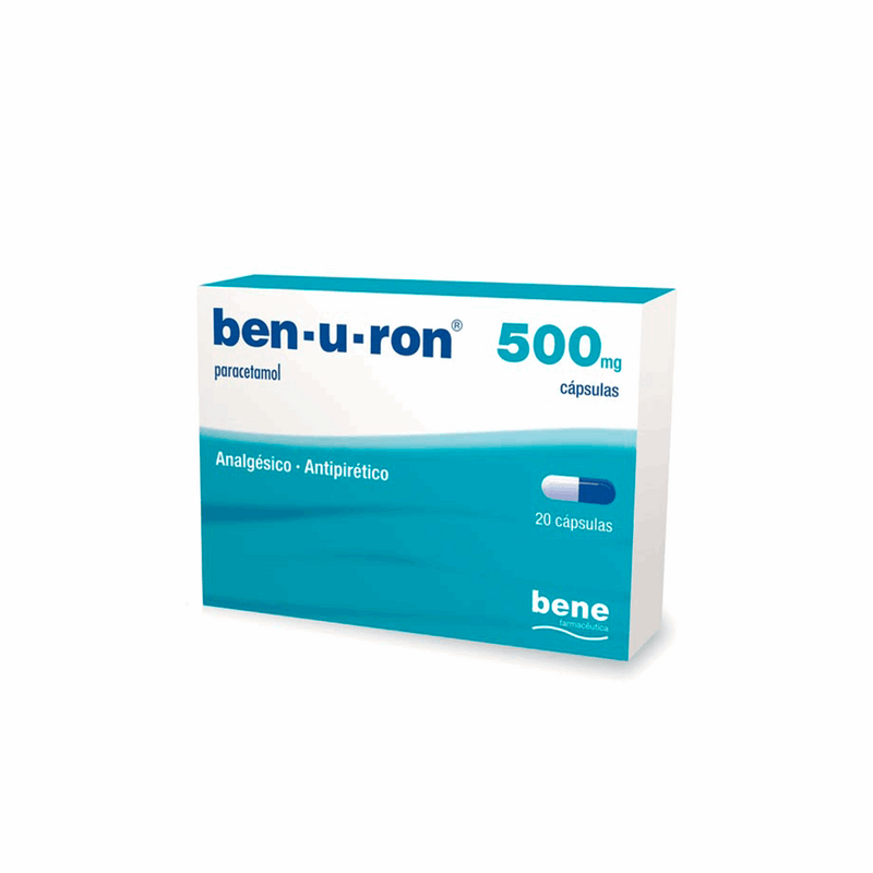 Ben-u-ron 500 mg 20 cáps