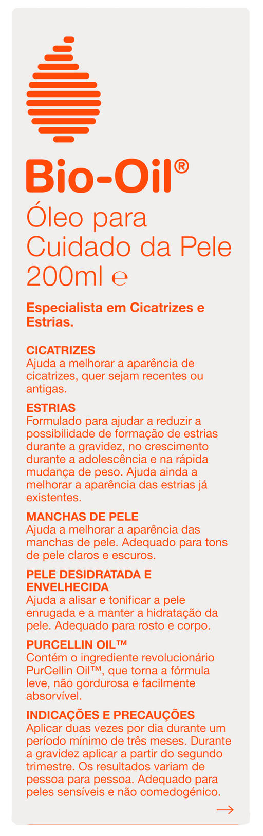 Bio-Oil Óleo Hidratante Natural