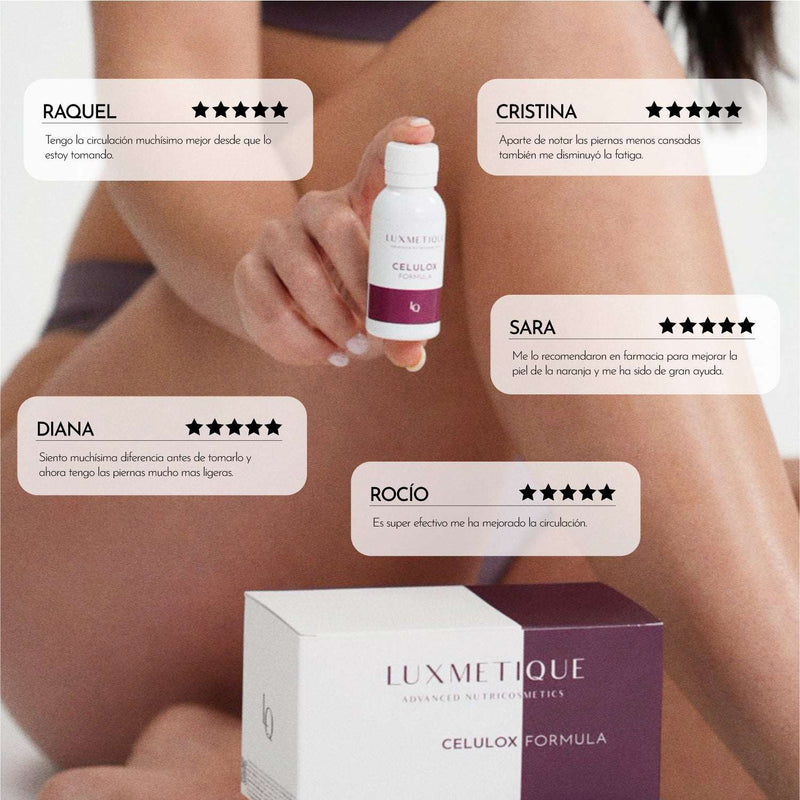 Luxmetique Celulox Fórmula Celulite Gordura Frasco 30ml x15