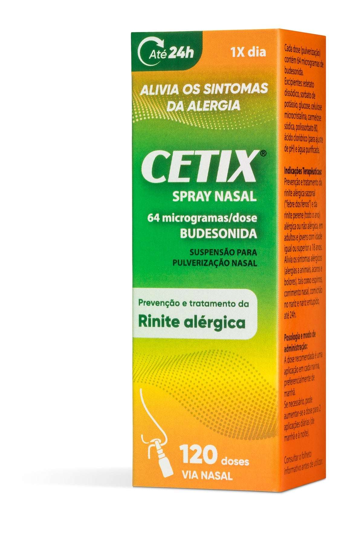 Cetix Nasal Spray 64mcg/dose 120 doses | Pharmacy 24 — Farmácia 24