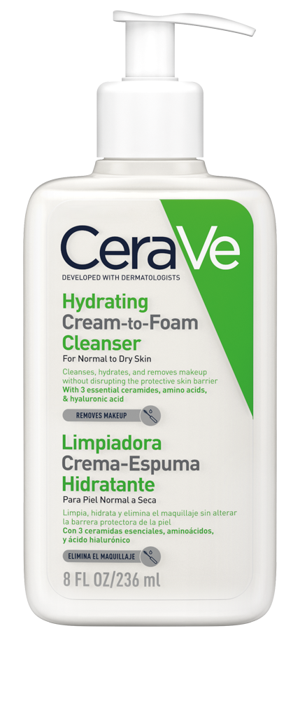 CeraVe Creme Espuma Hidratante de Limpeza 236 ml