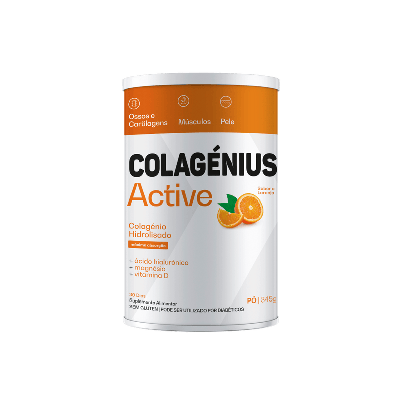 Colagénius Active Laranja Pó 345gr.