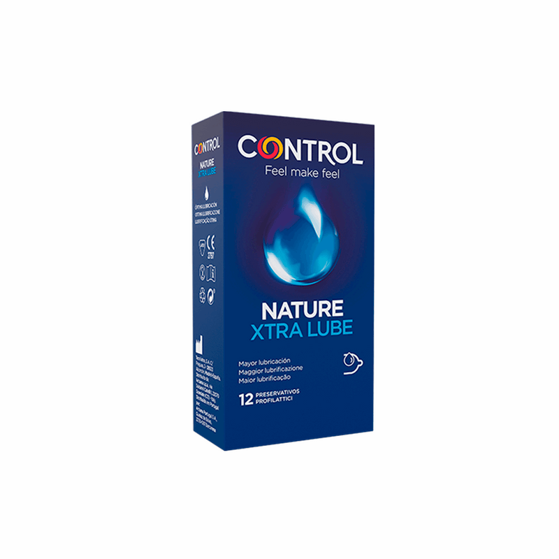 Control Nature Xtra Lube Preservativos 12 un