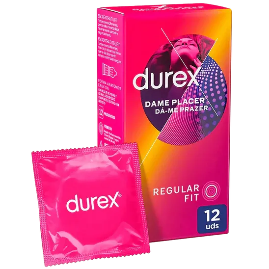 Durex Dá-me Prazer Preservativos 12 un.