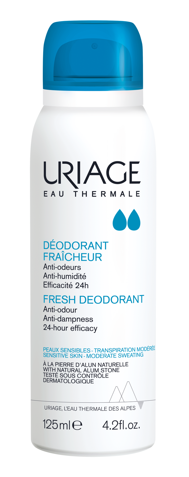 Uriage Desodorizante Spray Frescura 125 ml