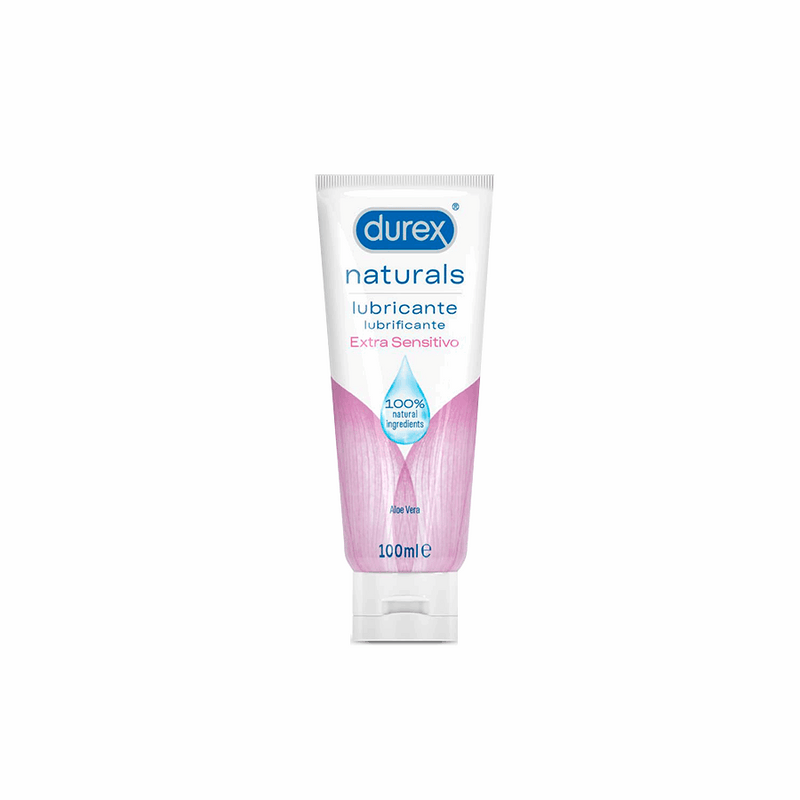 Durex Naturals Extra Sensitivo Lubrificante Aloé Vera 100 ml