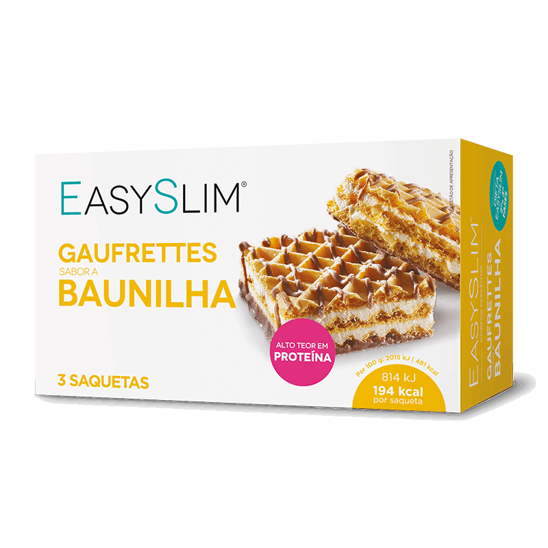 Easyslim Gaufrettes Baunilha 3x40,4gr.