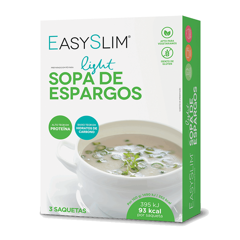 Easyslim Sopa Light Espargos Saquetas 3x26,5gr.