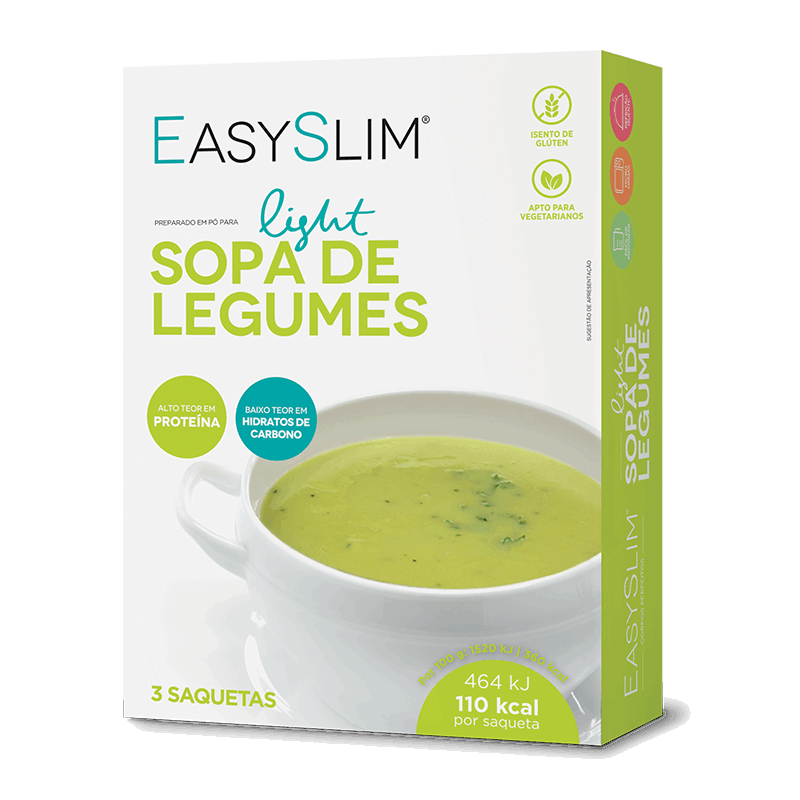 Easyslim Sopa Light Legumes Saquetas 3x30,5gr