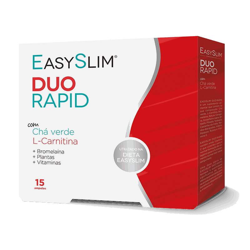 Easyslim Duo Rapid Ampolas 15x10 ml