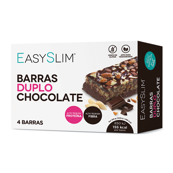 Easyslim Barras Duplo Chocolate 42gr.
