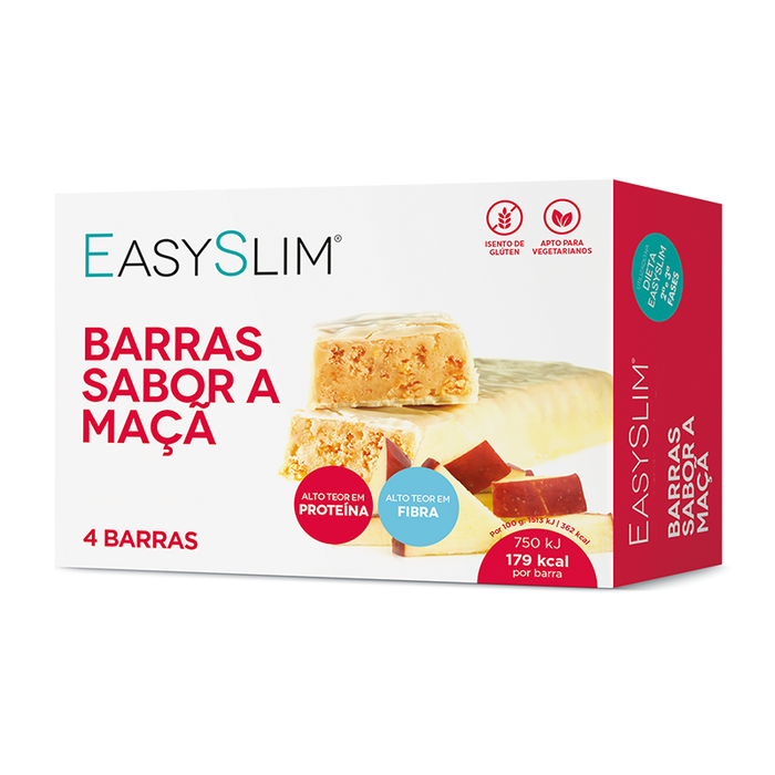 Easyslim Barras Maçã 49,5gr.