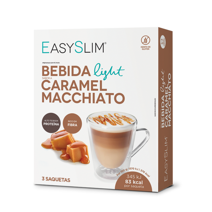 Easyslim Bebida Caramel Macchiato Saquetas 3x22gr.
