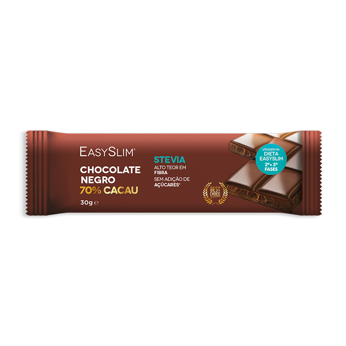 Easyslim Chocolate Negro 70% Cacau 30gr.