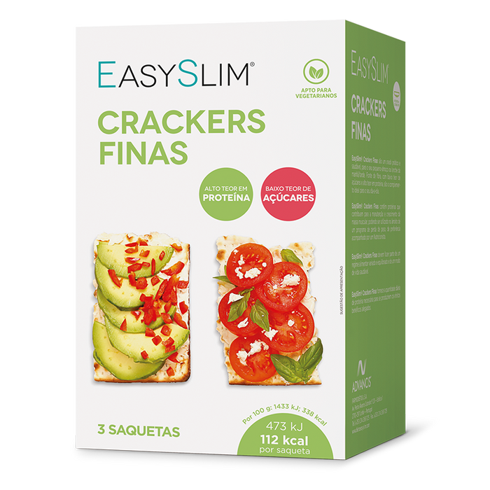 Easyslim Crackers Finas Saquetas 3x33gr.