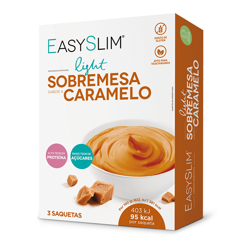 Easyslim Sobremesa Caramelo Saquetas 3x25gr.