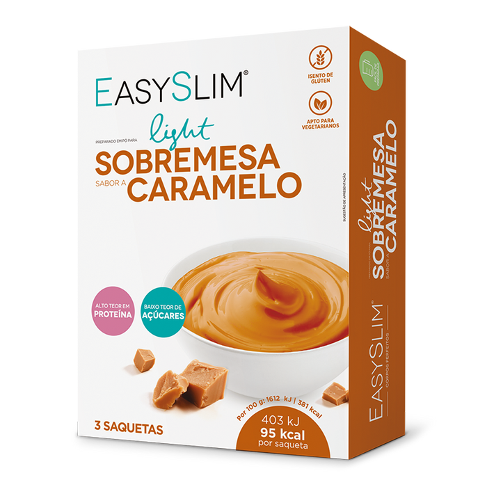 Easyslim Sobremesa Caramelo Saquetas 3x25gr.