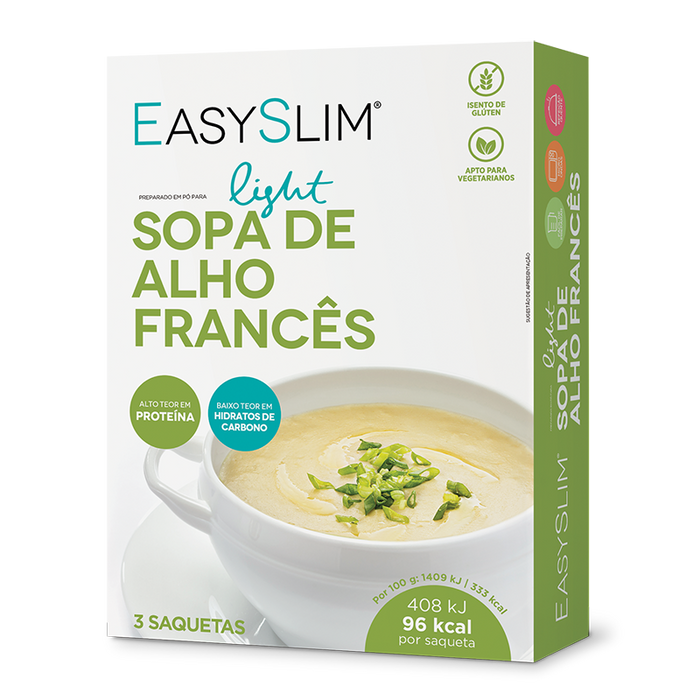 Easyslim Sopa Light Alho Francês Saquetas 3x29gr.