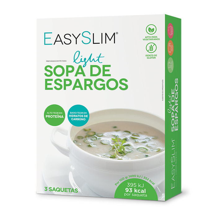 Easyslim Sopa Light Espargos Saquetas 3x26,5gr.